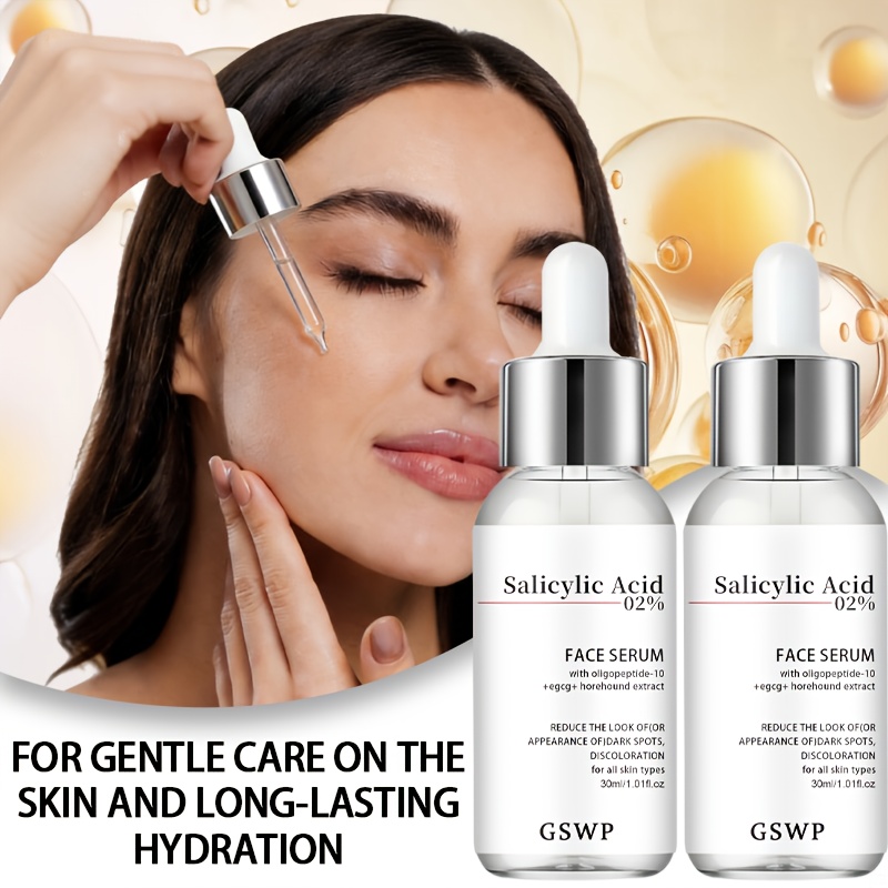 Aha Bha Exfoliant - GSWP Salicylic Acid Serum, Containing Oligopeptides,