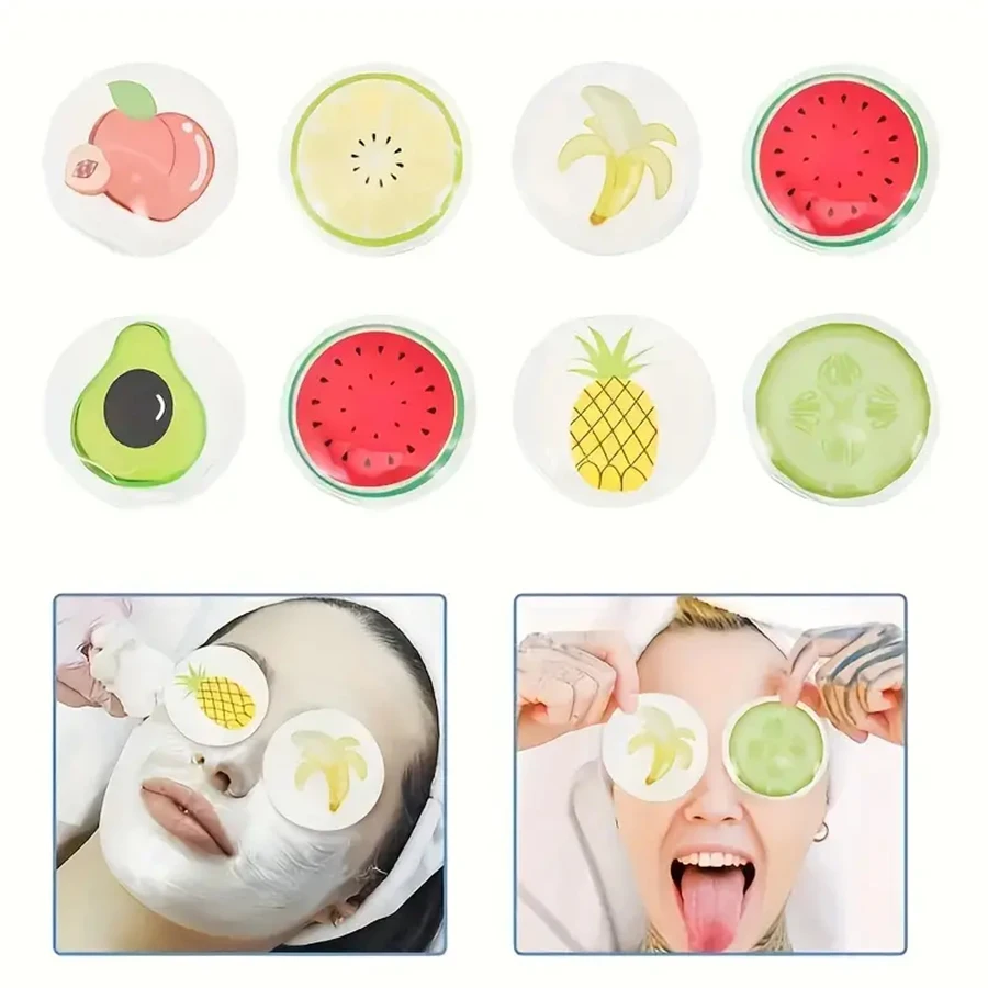Fruit-Themed Reusable Gel Eye  - Cucumber Cooling Gel ulasan dan harga