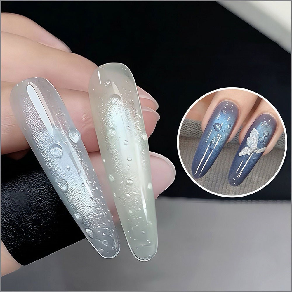 1/2pcs 15ml 3D Clear Rain Drop - Cucumber Cooling Gel ulasan dan harga