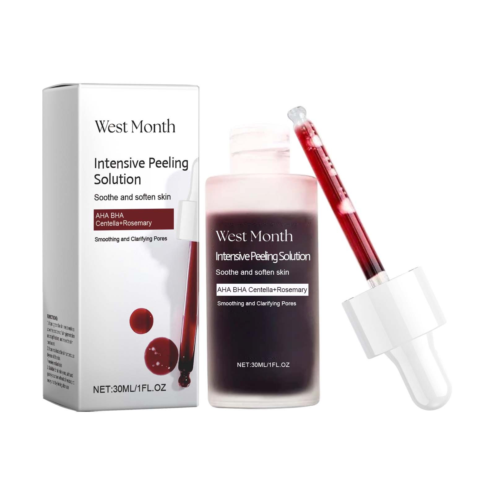 Peeling Face Serum Fruit Acid  - Aha Bha Exfoliant ulasan dan harga