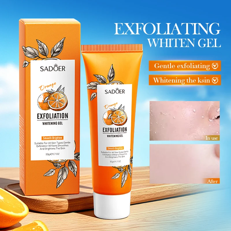 Orange Exfoliating Peeling Gel - Aha Bha Exfoliant ulasan dan harga