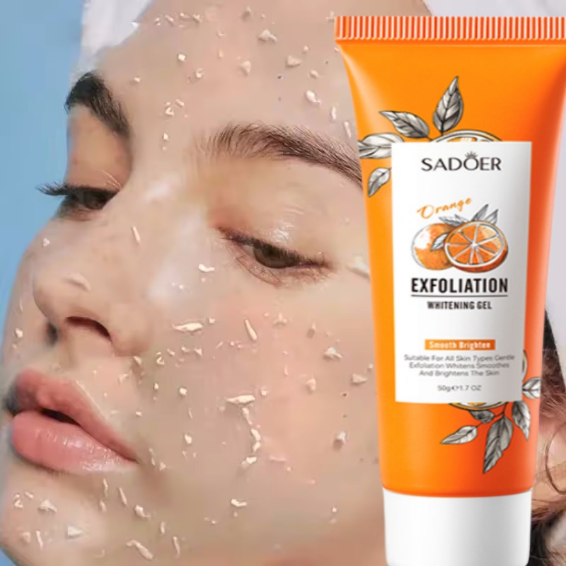Orange Exfoliating Peeling Gel - Aha Bha Exfoliant ulasan dan harga