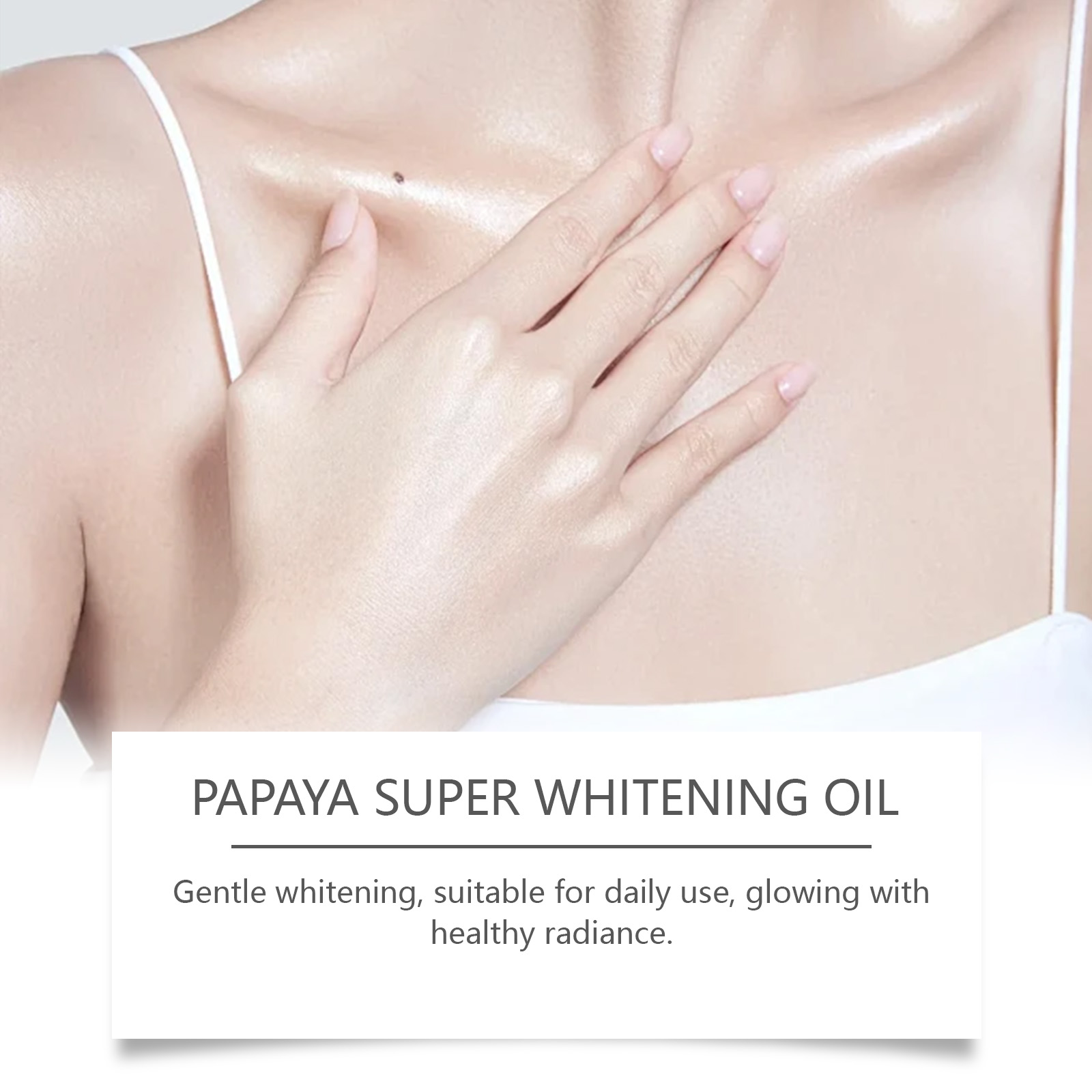 Papaya Whitening Body Oil Nour - Aha Bha Exfoliant ulasan dan harga