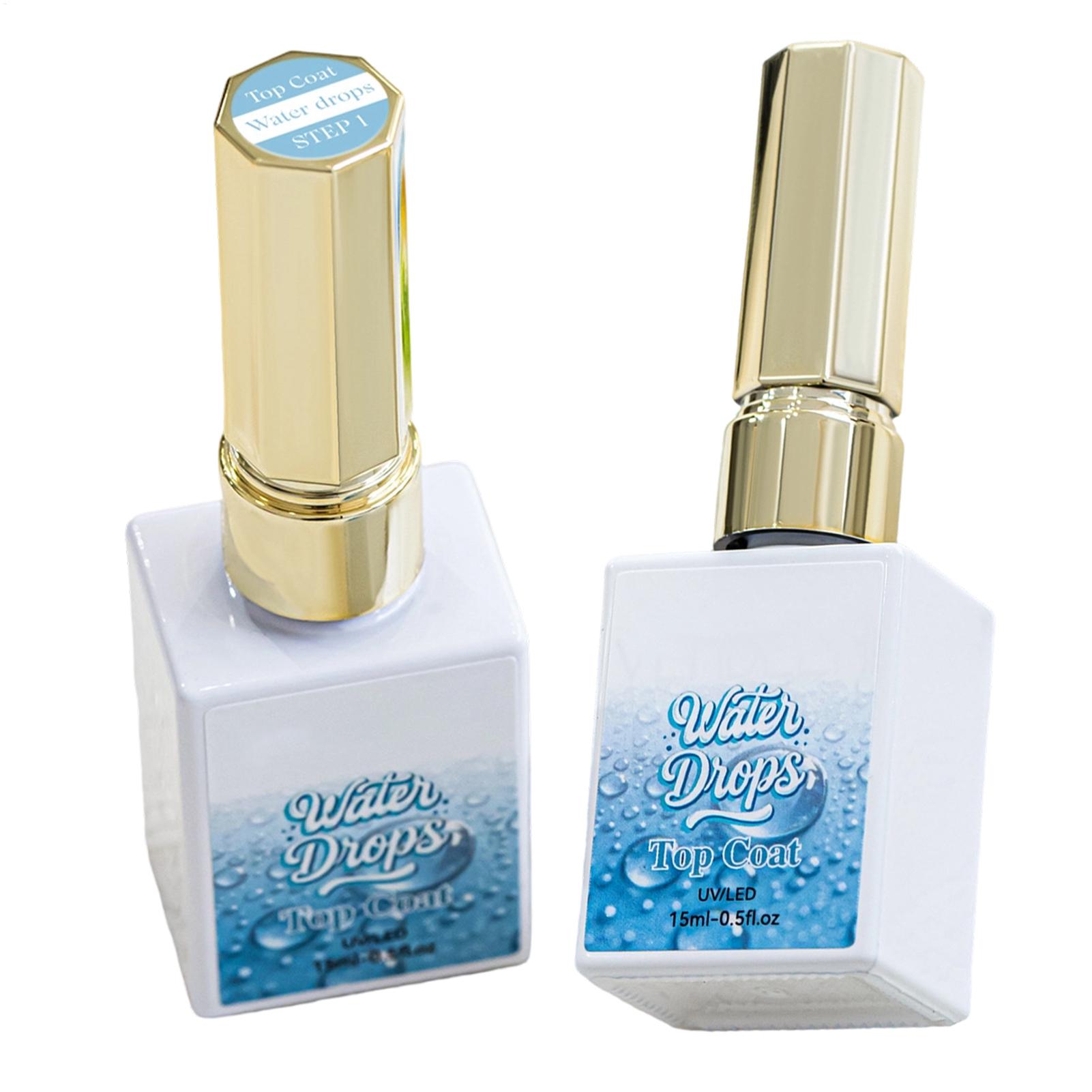 3D Water Droplets Top Coat Gel - Cucumber Cooling Gel ulasan dan harga