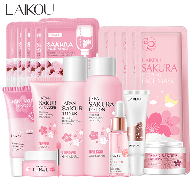 Sakura Facial Cleaner Korean F - Aha Bha Exfoliant ulasan dan harga